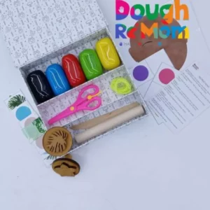 Multiple colour sensory dough kit