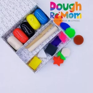 Mix and match multi color clay play dough