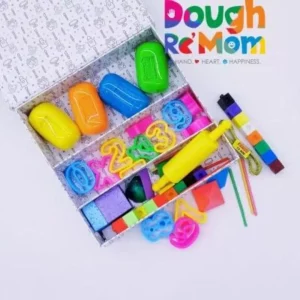 Number play kit with our kid safe dough