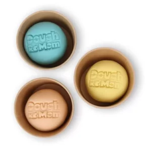 Calm color for kids of clay and dough