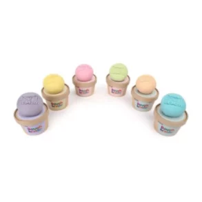 Baby soft colored dough clay for playing