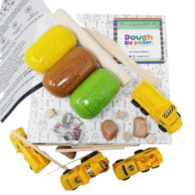 construction playdough set for your toddlers