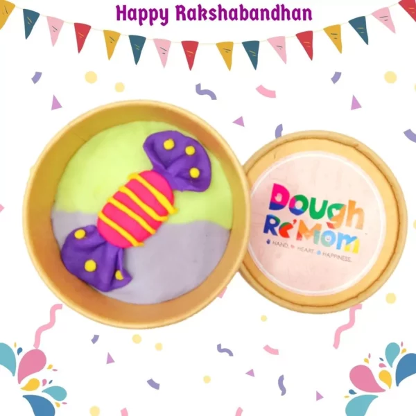 Rakhi mini kit in a form of play dough toys