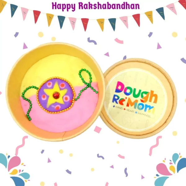 Play dough toys in rakhi mini kit