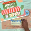 Creative Bakery theme dough mat for clay dough