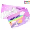 unicorn themed dough mat for play dough kits