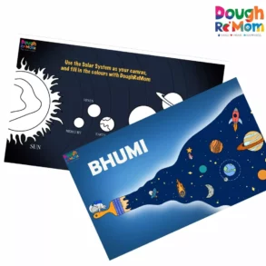 Space Dough Mat - play dough mats