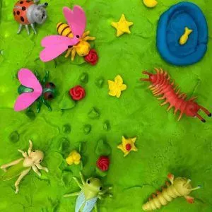 cute and beautiful insect theme dough clay kit