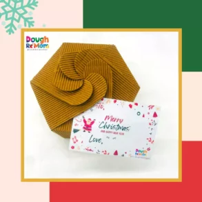 bright colored clay dough kit for kids