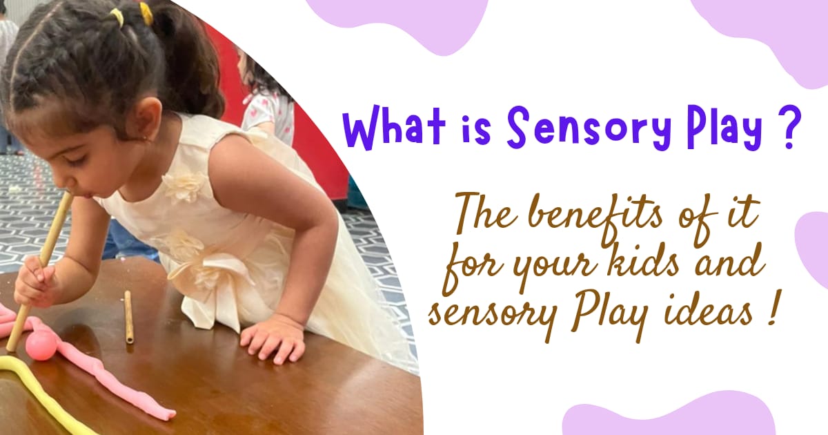 what is sensory play and ehat are the benfits of it