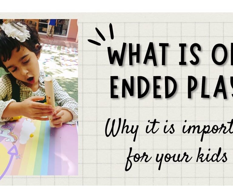 What Is Open Ended Play, Why Is It Important For Your Kids